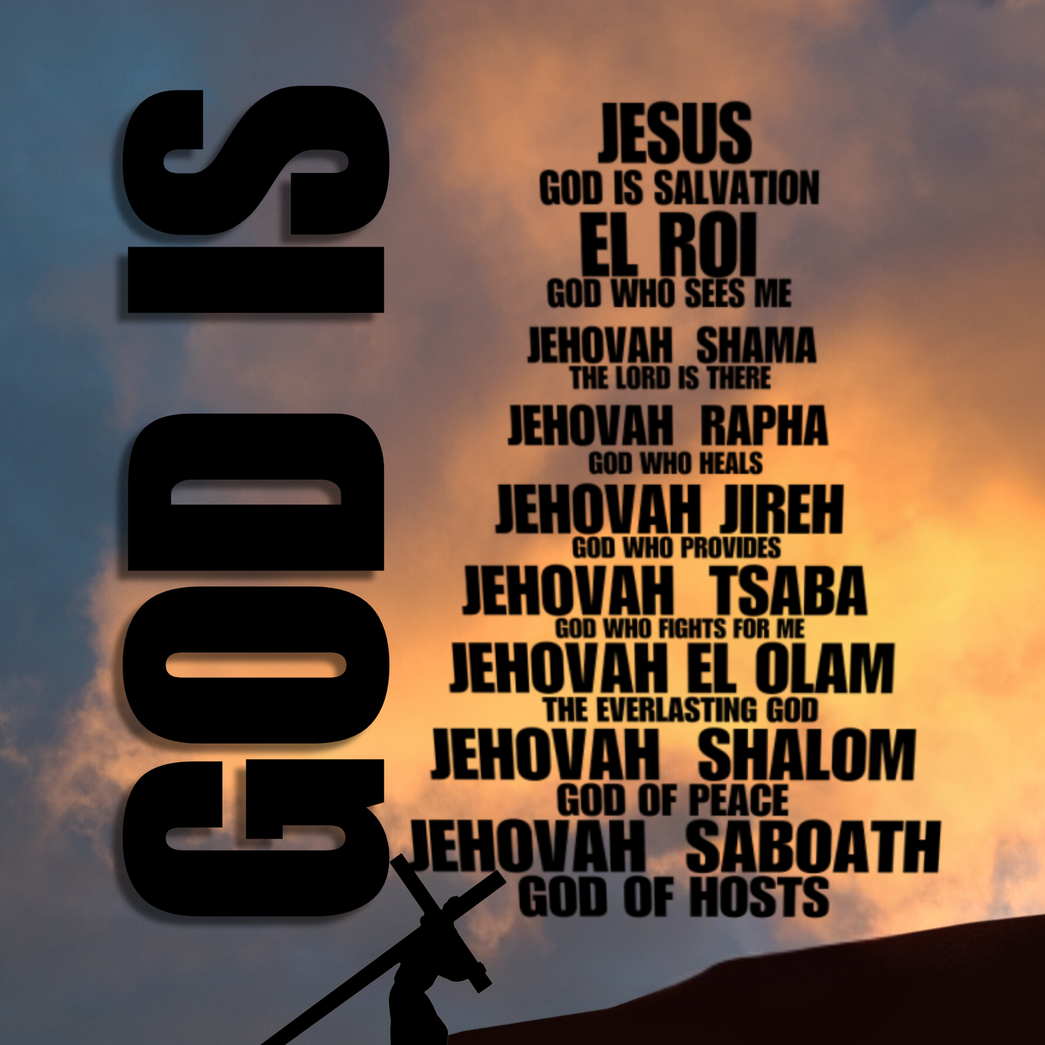 GOD IS