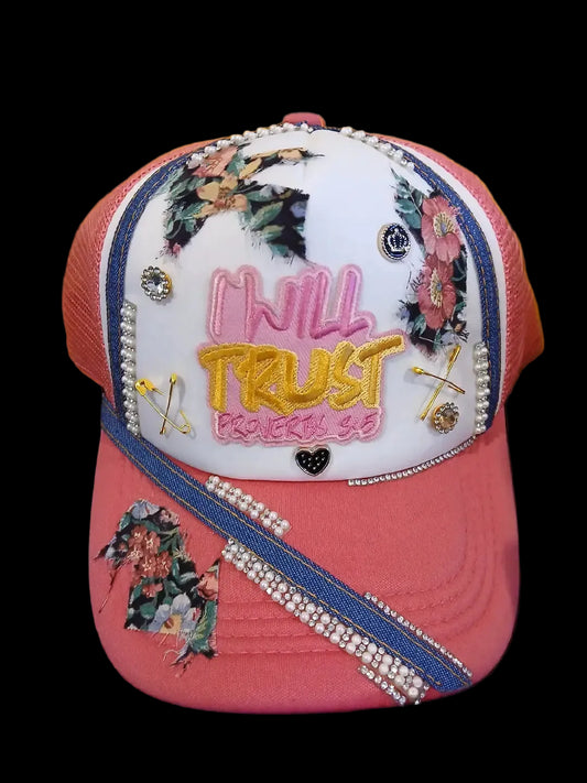 "I Will Trust" Statement Trucker Hat